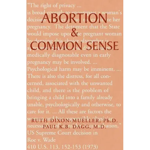 Abortion & Common Sense