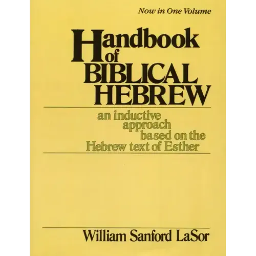 Handbook of Biblical Hebrew