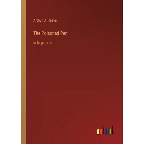 The Poisoned Pen: in large print