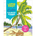 Large Print Calm Color-By-Number