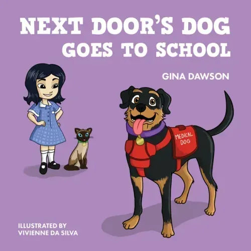Next Door's Dog Goes to School