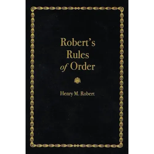 Robert's Rules of Order