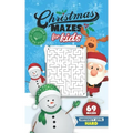 Christmas Mazes for Kids 69 Mazes Difficulty Level Hard: Fun Maze Puzzle Activity Game Books for Children - Holiday Stocking Stuffer Gift Idea - Snowm