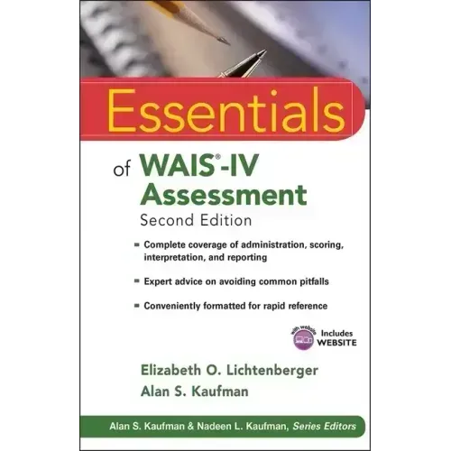 Essentials of Wais-IV Assessment [With CDROM]