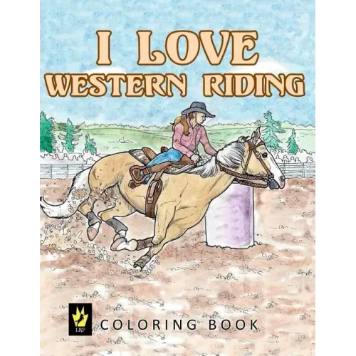 I Love Western Riding Coloring Book