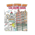 kids cities art coloring book: A Coloring Book of Amazing Real cities for adults kids teens and women