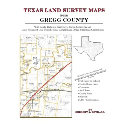 Texas Land Survey Maps for Gregg County