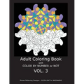 Adult Coloring Book With Color By Number or Not