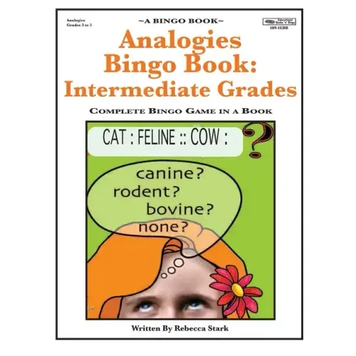 Analogies Bingo Book: Intermediate Grades: Complete Bingo Game In A Book