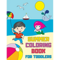 Summer Coloring Book for Toddlers: Fun, Simple and Educational Coloring Pages for Kids Ages 1-3