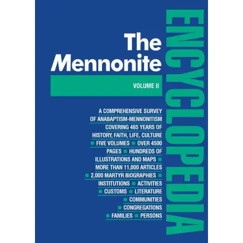 Mennonite Encyclopedia/ Vol 2: Volume 2