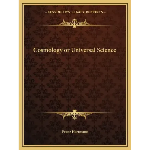 Cosmology or Universal Science
