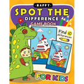 Happy Spot The Difference Game Book for kids: Activity book for boy, girls, kids Ages 2-4,3-5,4-8