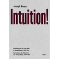 Joseph Beuys: Intuition!: Dimensions of the Early Work of Joseph Beuys, 1946-1961