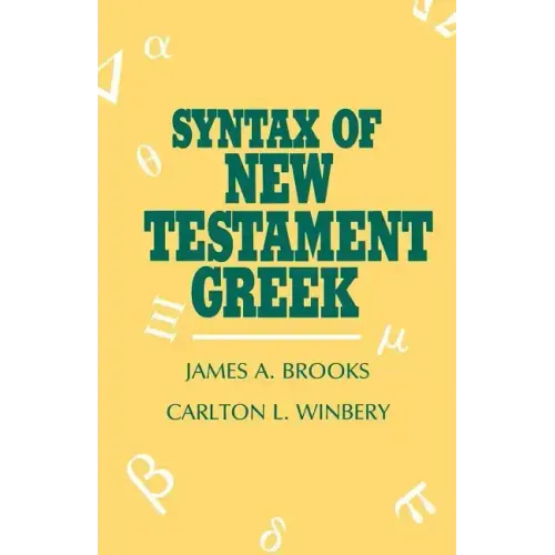 Syntax of New Testament Greek