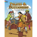 Pirates & Buccaneers Coloring Book