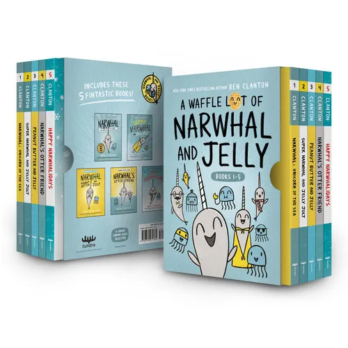 A Waffle Lot of Narwhal and Jelly (Hardcover Books 1-5)