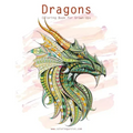 Dragons Coloring Book for Grown-Ups 1 & 2