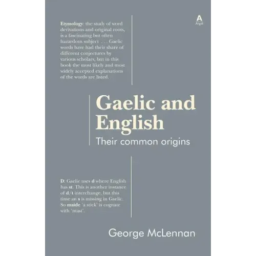 Gaelic and English: Their common origins