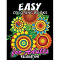Easy Coloring Books for Adults Relaxation: Large Print Coloring Book Easy, Fun, Beautiful Coloring Pages