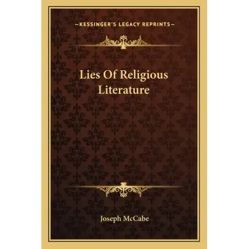 Lies of Religious Literature