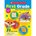 Scholastic First Grade Wipe-Clean Workbook