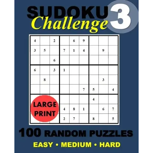 Suduko Challange #3: Suduko Challange Random Puzzles