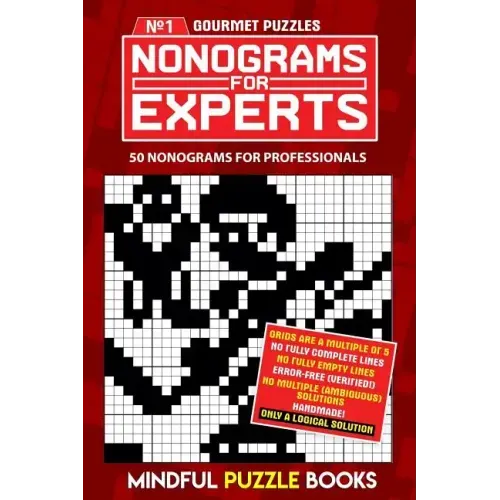 Nonograms for Experts: 50 nonograms for professionals