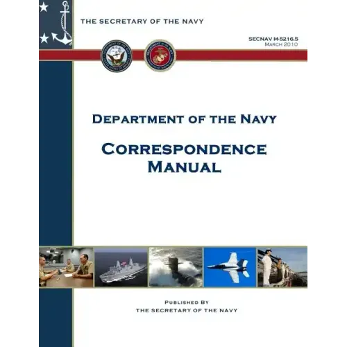 Department of the Navy Correspondence Manual