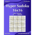 Hyper Sudoku 16x16 - Easy to Extreme - Volume 2 - 276 Puzzles