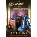 Bonbons and Broomsticks (LARGE PRINT): Bewitched By Chocolate Mysteries - Book 5