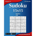 Sudoku 15x15 - Medium - Volume 24 - 276 Puzzles