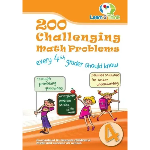 200 Challenging Math Problems every 4th Grader should know