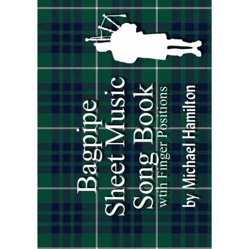 Bagpipe Sheet Music Book With Finger Positions