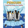 Penguin Coloring Book for Adults: Adult Coloring Pages with Beautiful Penguin Designs,