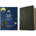 KJV Life Application Study Bible, Third Edition (Genuine Leather, Black, Indexed, Red Letter)