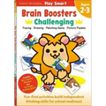 Play Smart Brain Boosters: Challenging - Age 2-3: Pre-K Activity Workbook: Boost Independent Thinking Skills: Tracing, Coloring, Shapes, Cutting, Draw