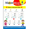 Practica suma y resta para niños: Libro de 180 Problemas Práctica de Matemáticas (con respuestas)