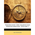Verzeichnis Der Arabischen Handschriften