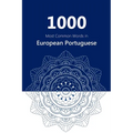 1000 Most Common Words in European Portuguese