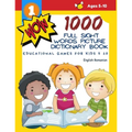 1000 Full Sight Words Picture Dictionary Book English Romanian Educational Games for Kids 5 10: First Sight word flash cards learning activities to bu