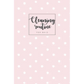 Cleaning routine for maid: Professional house cleaning checklist for maid deep office Housekeeping Checklist weekly 6x9-Paperback