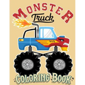 Monster Truck Coloring Book: For Kids Ages 4-8 Big Print Unique Drawing of Monster Truck, Cars, Trucks, Мuscle Cars, SUVs, Supercars and more