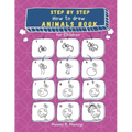 Step by step: How to draw Animals Book for Children: Large drawing book of animals such as Cats, Dogs, Chickens, Dinosaurs/Dragons,