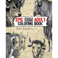 Epic Cow Adult Coloring Book