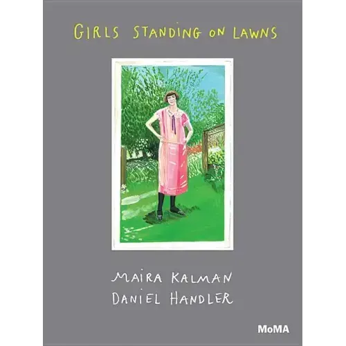 Girls Standing on Lawns