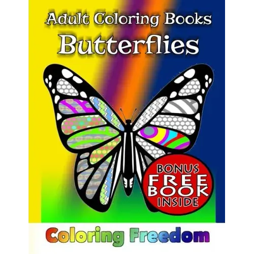 Adult Coloring Books: Butterflies