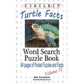 Circle It, Turtle Facts, Word Search, Puzzle Book