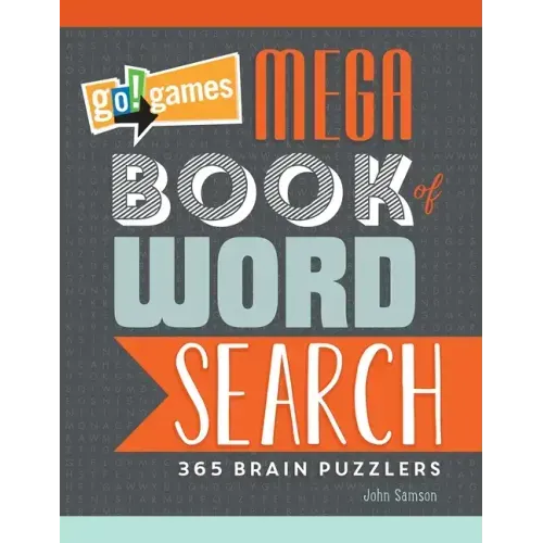 Go!games Mega Book of Word Search: 365 Brain Puzzlers