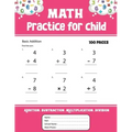 Math Practice for child: Addition Subtraction Multiplication Division math practice